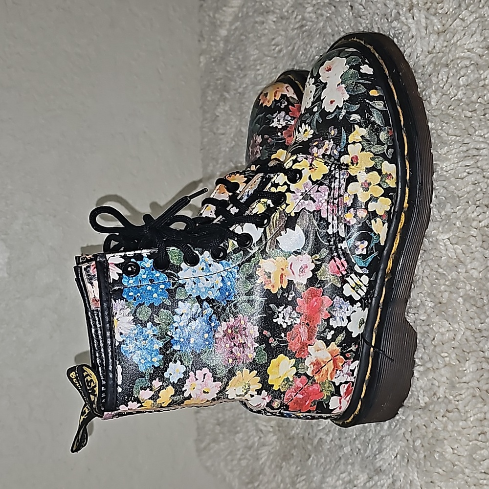 Dr Martens Floral Boots